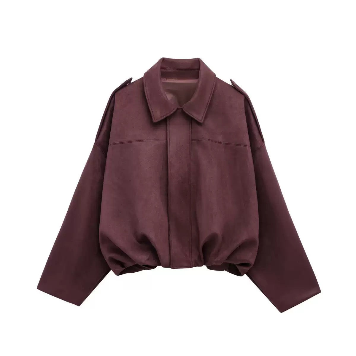 Studio Cropped Jacket - Rot